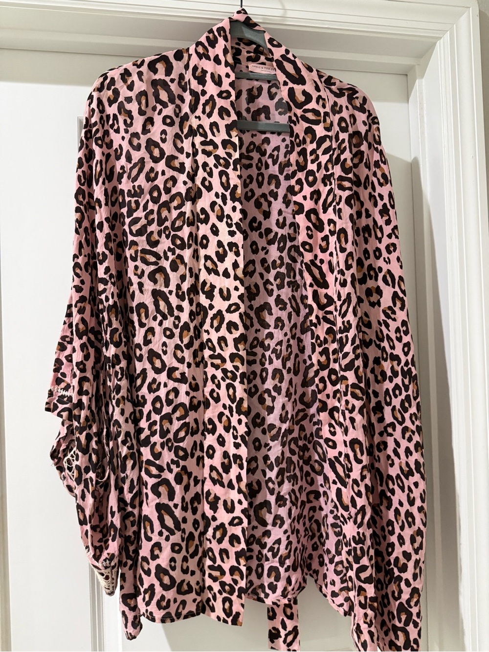 Spell & The Gypsy bodhi dyed Leopard kimono